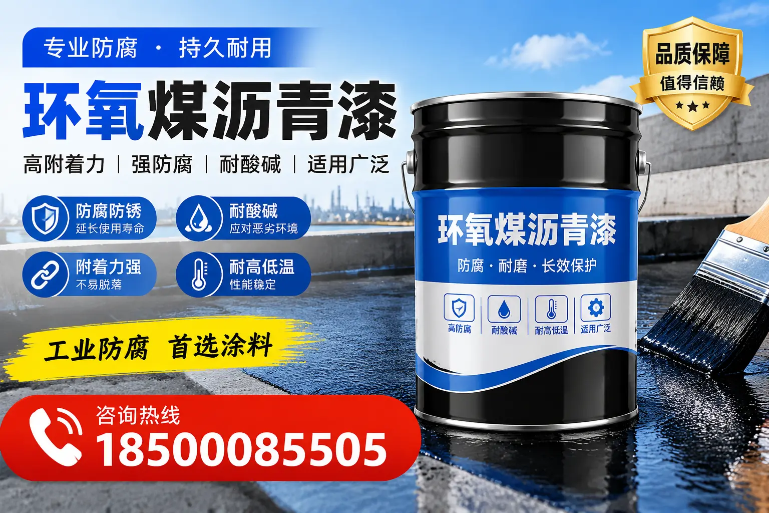 环氧煤沥青漆在不同气候条件下的应用效果，保定案例分析